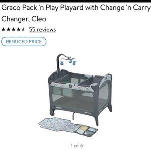 Graco Pack N Play Playard With Change N Carry